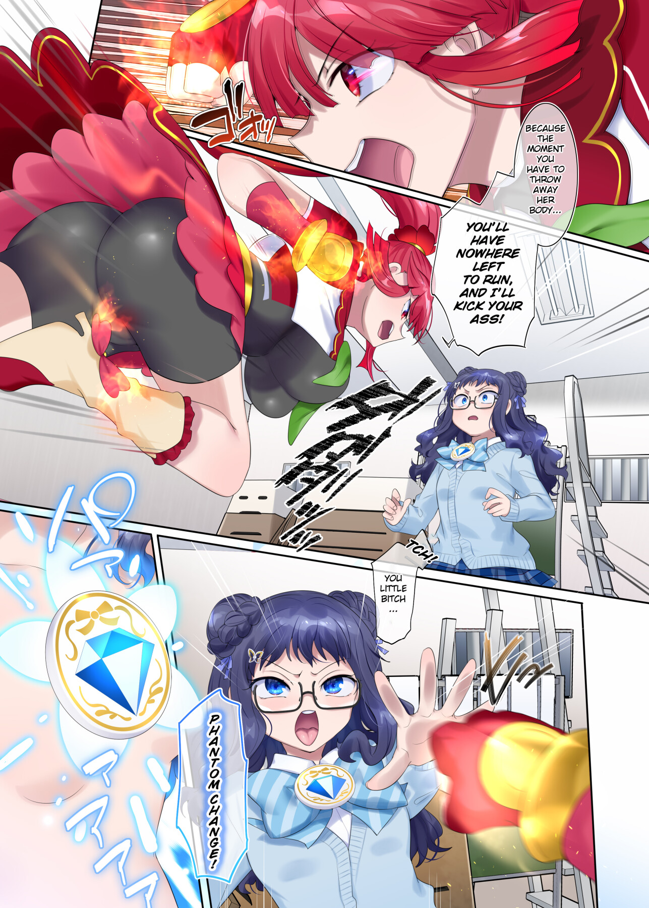Hentai Manga Comic-Mugen Saint Princess EX-Phantom Season 2 ~The Lapis Lazuli Magical Girl Whose Body is Depraved~-Read-26